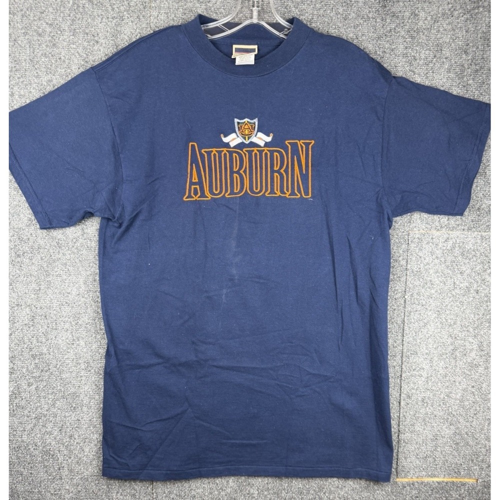 Vintage Auburn Tigers University Red Oak T Shirt Men's Size Large